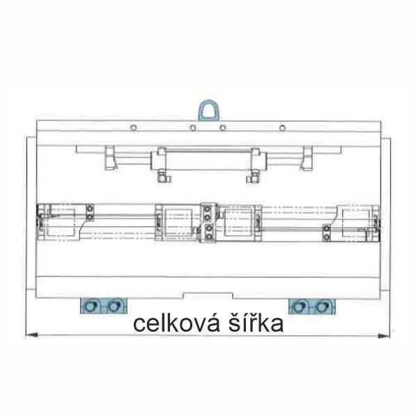 pozicionér vidlíc k čelnému vozíku 3500kg väčší