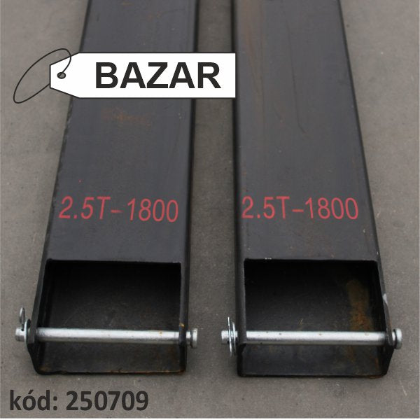 predĺženie vidlíc bazárové 2,5 tony 1800 mm
