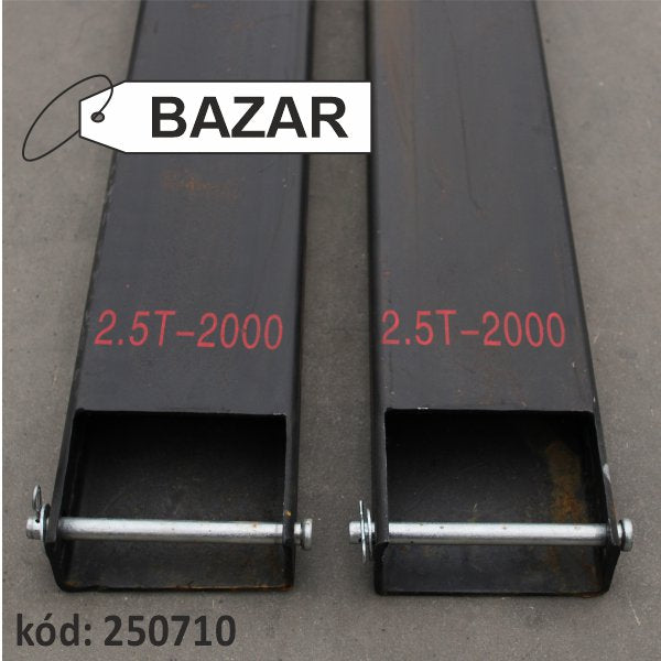 predĺženie vidlíc bazárové 2,5 tony 2000 mm