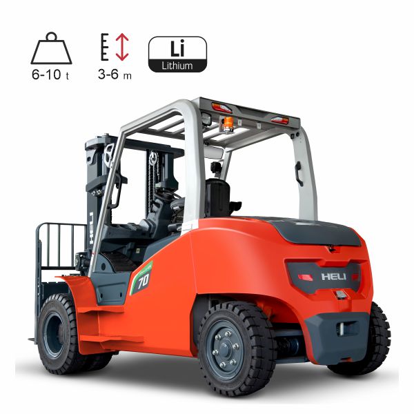 vysokozdvižné vozíky elektrické HELI G3-LI 6-10t, štvorkolesové-dual