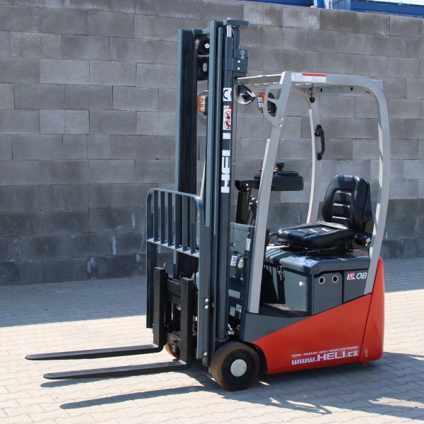 Vysokozdvižné vozíky elektrické HELI EKO G 0,8-1,2t, tříkolové
