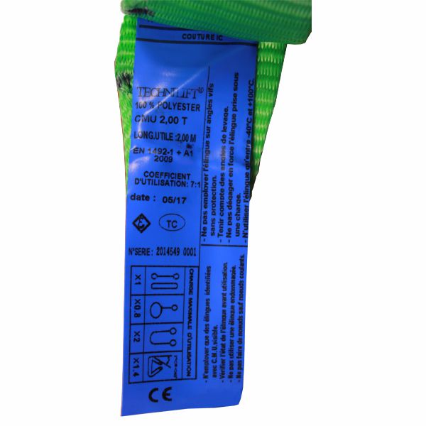 zdvíhací popruh oko - oko W30-2-2M