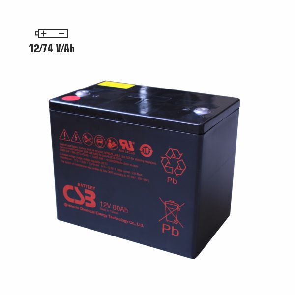 trakčné batérie 12V / 74Ah