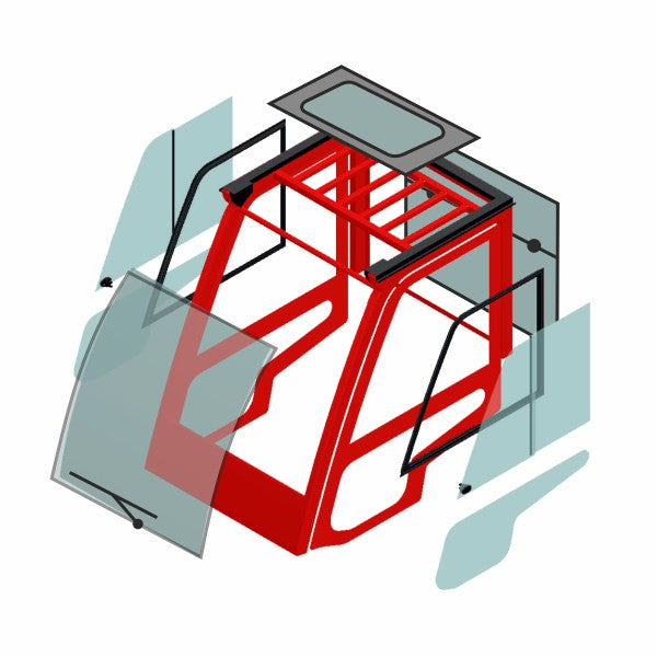 kabína k čelnému vozíku KAB40-100-1