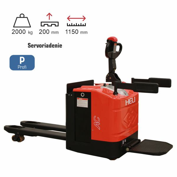 paletový vozík elektrický profi HELI CBD20EPM