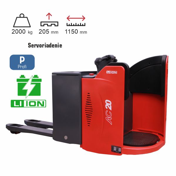 paletový vozík elektrický HELI CBD20ER-LI lithiový
