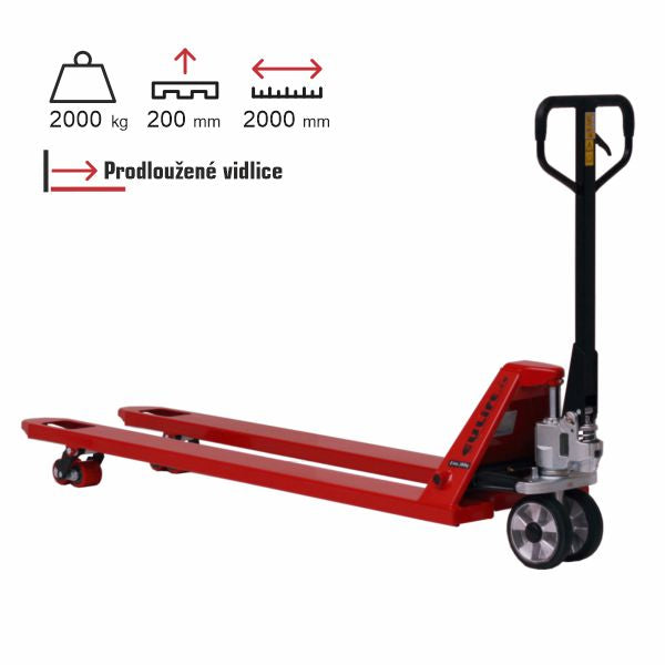 paletový vozík dlhý eulift BF2000