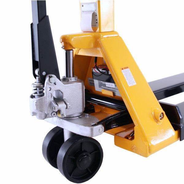 paletový vozík s váhou a tlačiarňou eulift BFC6-8