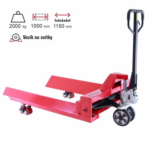 paletový vozík na zvitky eulift BFR1000