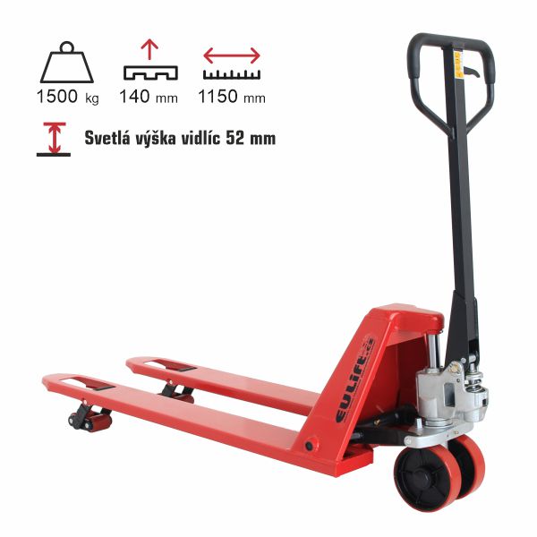 paletový vozík znížený eulift BFL15