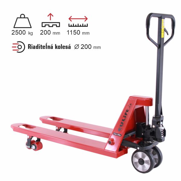 paletový vozík štandard eulift TK25