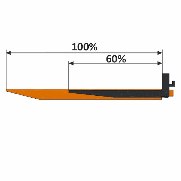predĺženie vidlíc HELI HCT 2,5T a 1800 mm
