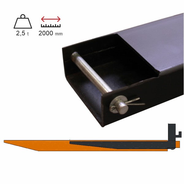 predĺženie vidlíc HCT2,5T2000