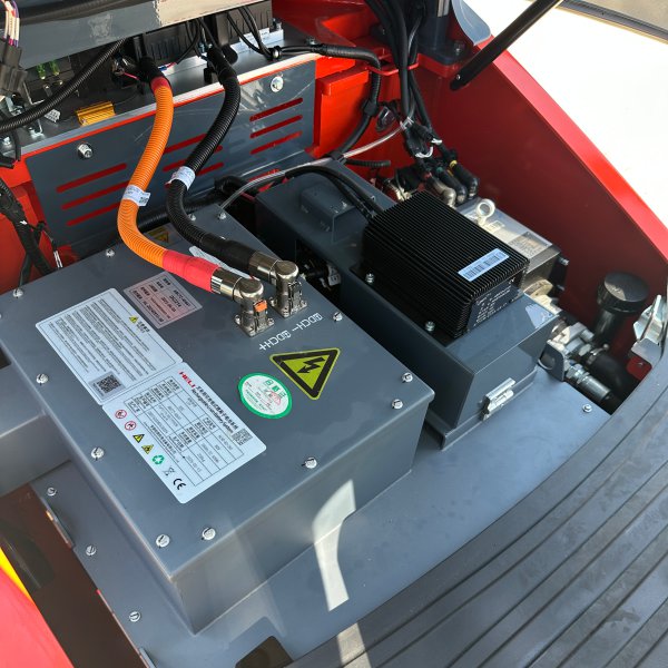 Elektrický štvorkolesový vozík HELI radu G2 s LI-ION batériou, nosnosť 2,5 t S10