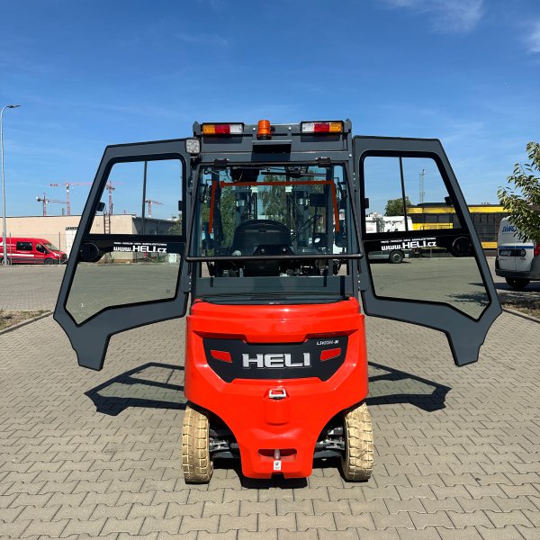 Elektrický štvorkolesový vozík HELI radu G2 s LI-ION batériou, nosnosť 2,5 t S11
