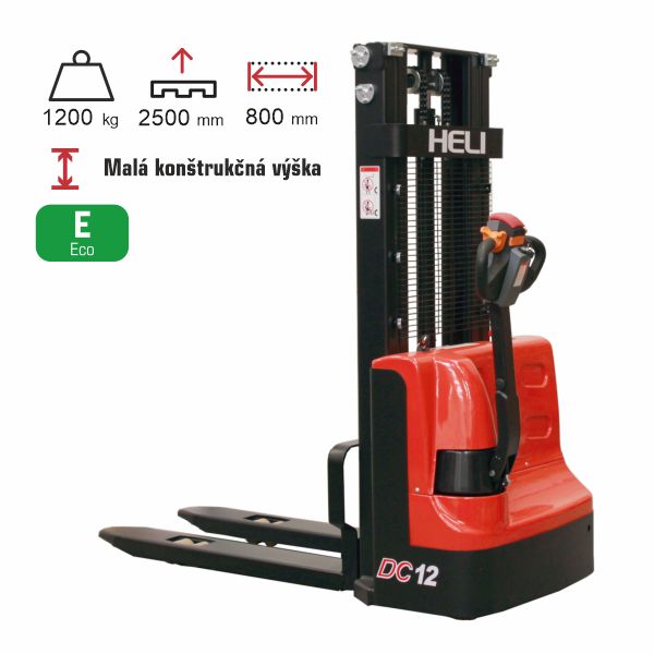 vysokozdvižný vozík elektrický eko CDD1225J