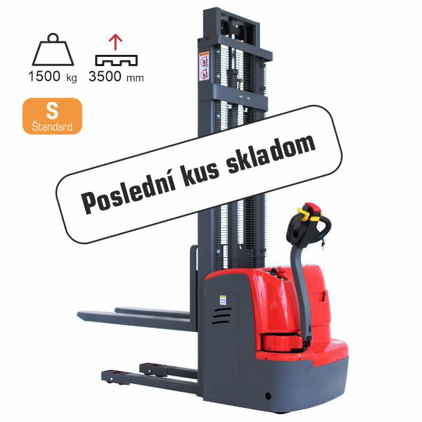vysokozdvižný vozík elektrický štandard CDD1535R