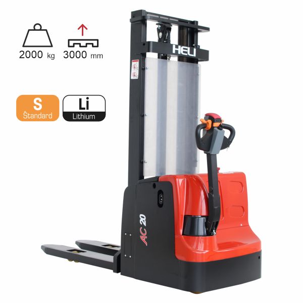vysokozdvižný vozík elektrický lithiový HELI CDD2030J-LI