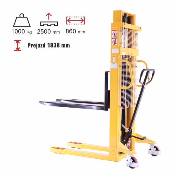 vysokozdvižný vozík manuálny eulift SDJ1025