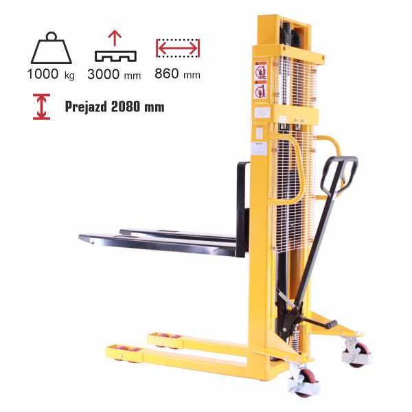 vysokozdvižný vozík manuálny eulift SDJ1030