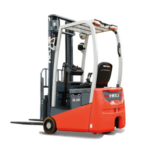 Vysokozdvižné vozíky elektrické HELI EKO G 0,8-1,2t, tříkolové