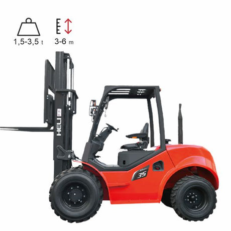 Vysokozdvižné vozíky diesel HELI G3 2-3,5t 2WD