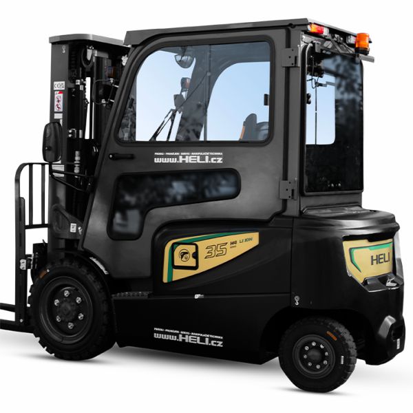 Vysokozdvižný vozík elektrický HELI H4-LI 3,5t BLACK EDITION