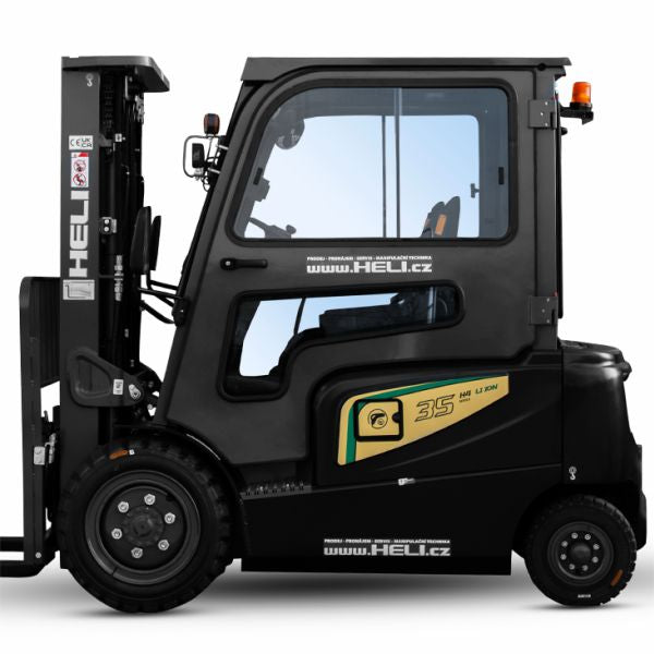 Vysokozdvižný vozík elektrický HELI H4-LI 3,5t BLACK EDITION