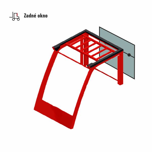 Zadné okno SKL15-100-3