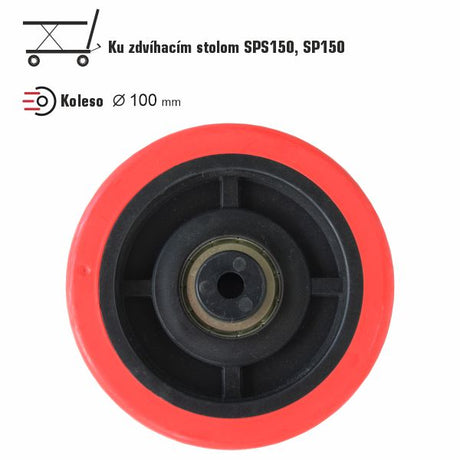 Koliesko k zdvíhacím stolom SP150 a SPS150 s ložiskami