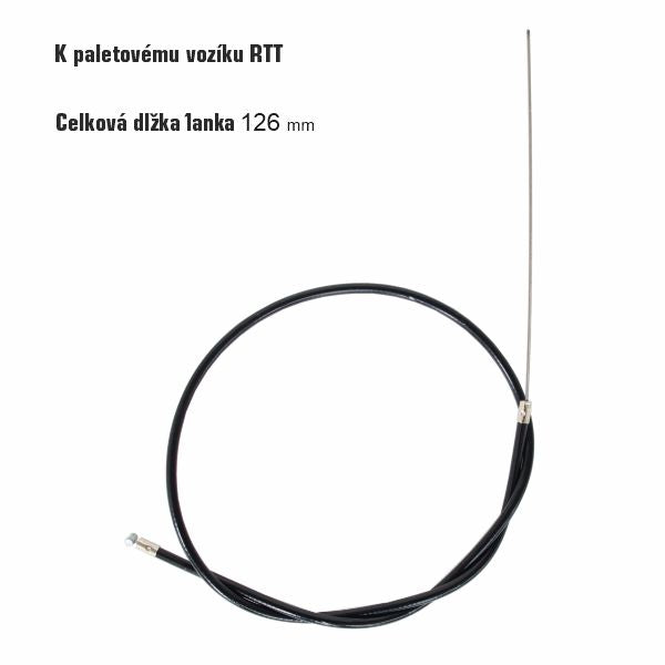 ovládacie lanko k paletovému vozíku terénnemu RTT
