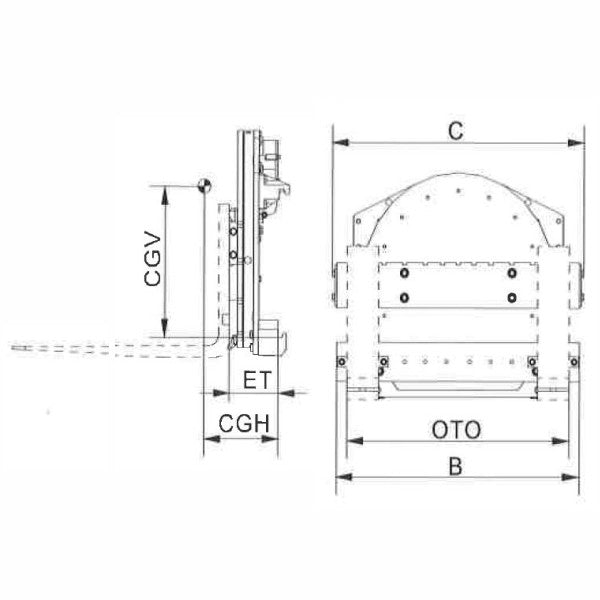 Otočné zariadenie VD25 360° XZ22J-B1