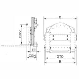 Otočné zariadenie VD25 360° XZ22J-B1