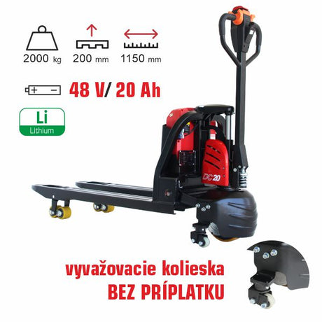 Paletový vozík CBD20J-LI-S