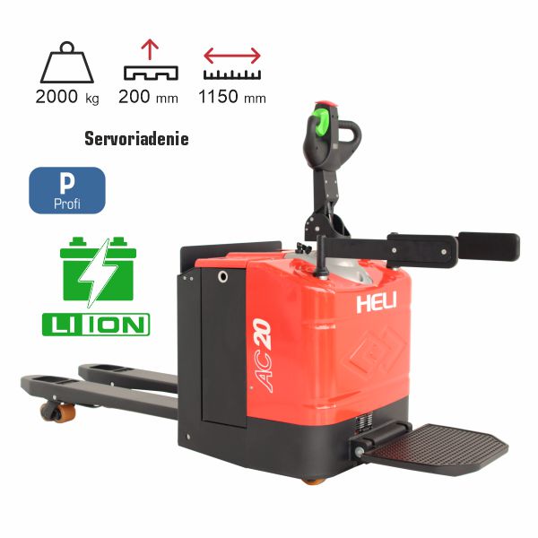 Paletový vozík CBD20EPM-LI