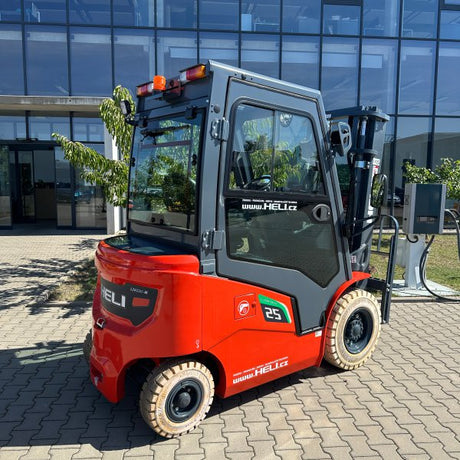 Elektrický štvorkolesový vozík HELI radu G2 s LI-ION batériou, nosnosť 2,5 t S12