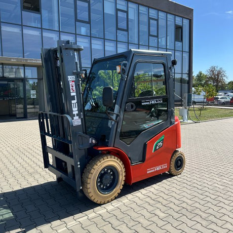 Elektrický štvorkolesový vozík HELI radu G2 s LI-ION batériou, nosnosť 2,5 t S15