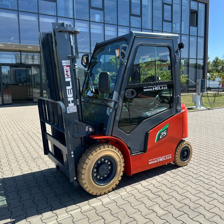 Elektrický štvorkolesový vozík HELI radu G2 s LI-ION batériou, nosnosť 2,5 t S17