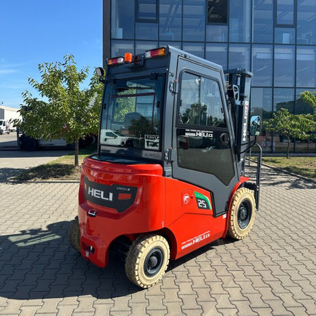 Elektrický štvorkolesový vozík HELI radu G2 s LI-ION batériou, nosnosť 2,5 t S10