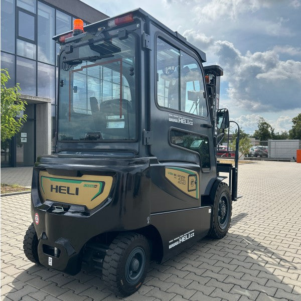 Elektrický štvorkolesový vozík HELI radu H4 s LI-ION batériou, nosnosť 3,5 t S01