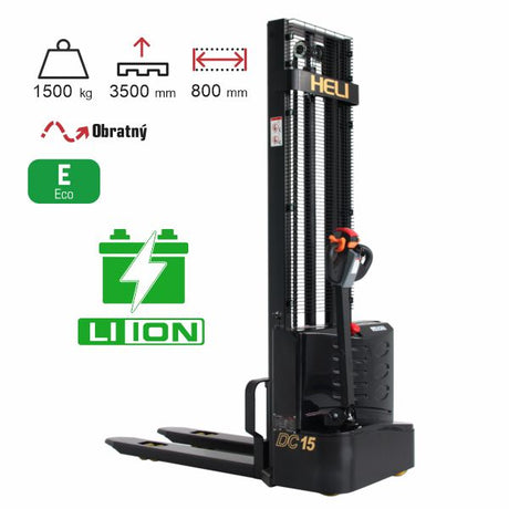 Vysokozdvižný vozík CDD1535J-LI BLACK EDITION