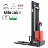 Vysokozdvižný vozík CDD1535J-LI s MIKROZDVIHOM